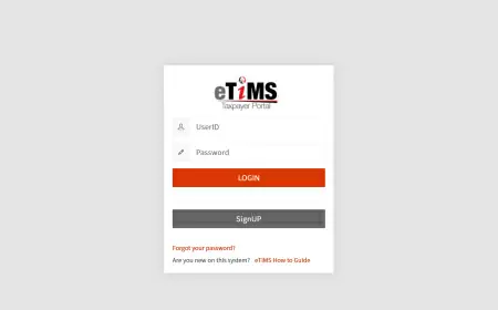 How to Register and Onboard on eTIMS